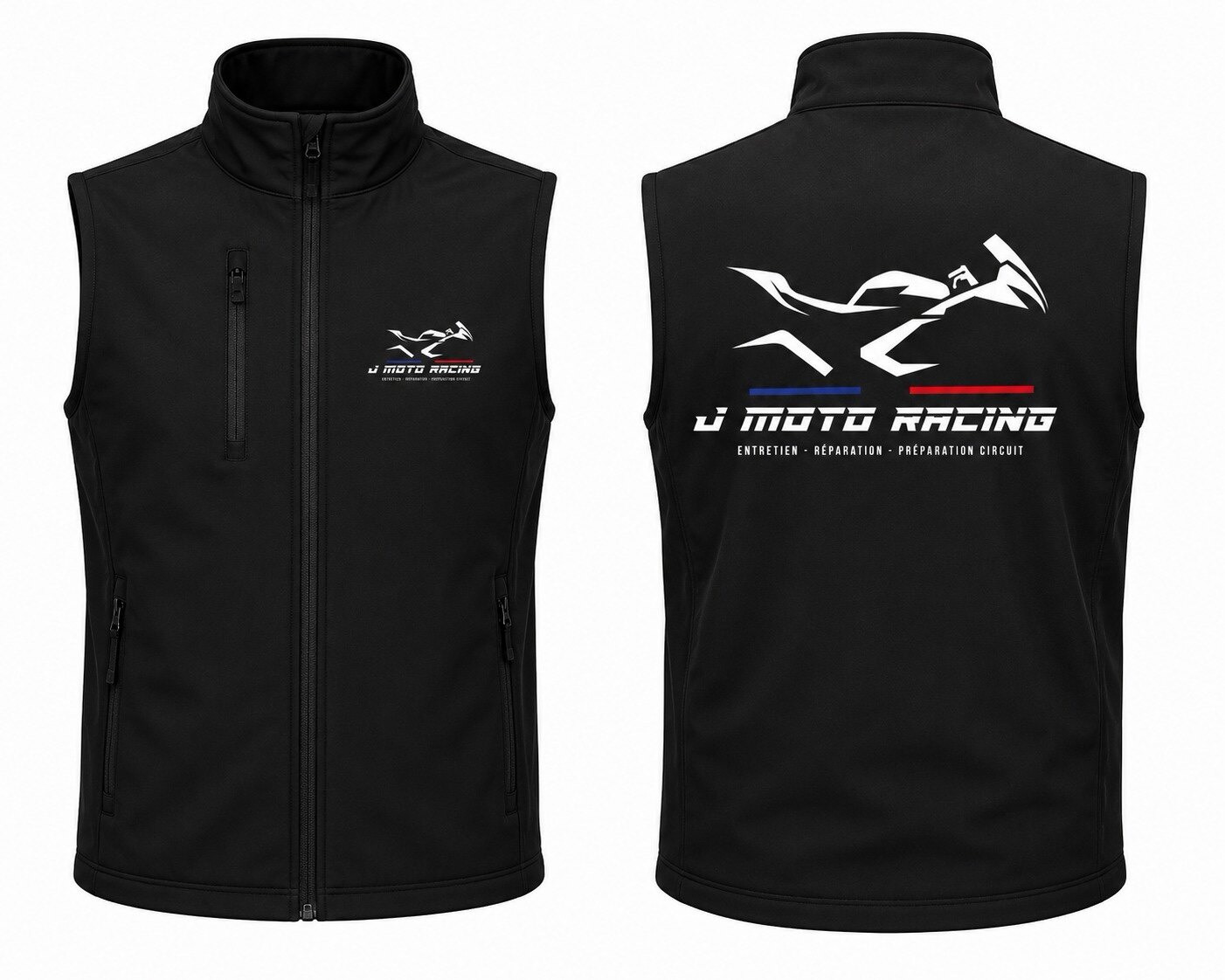 Veste à manches amovibles